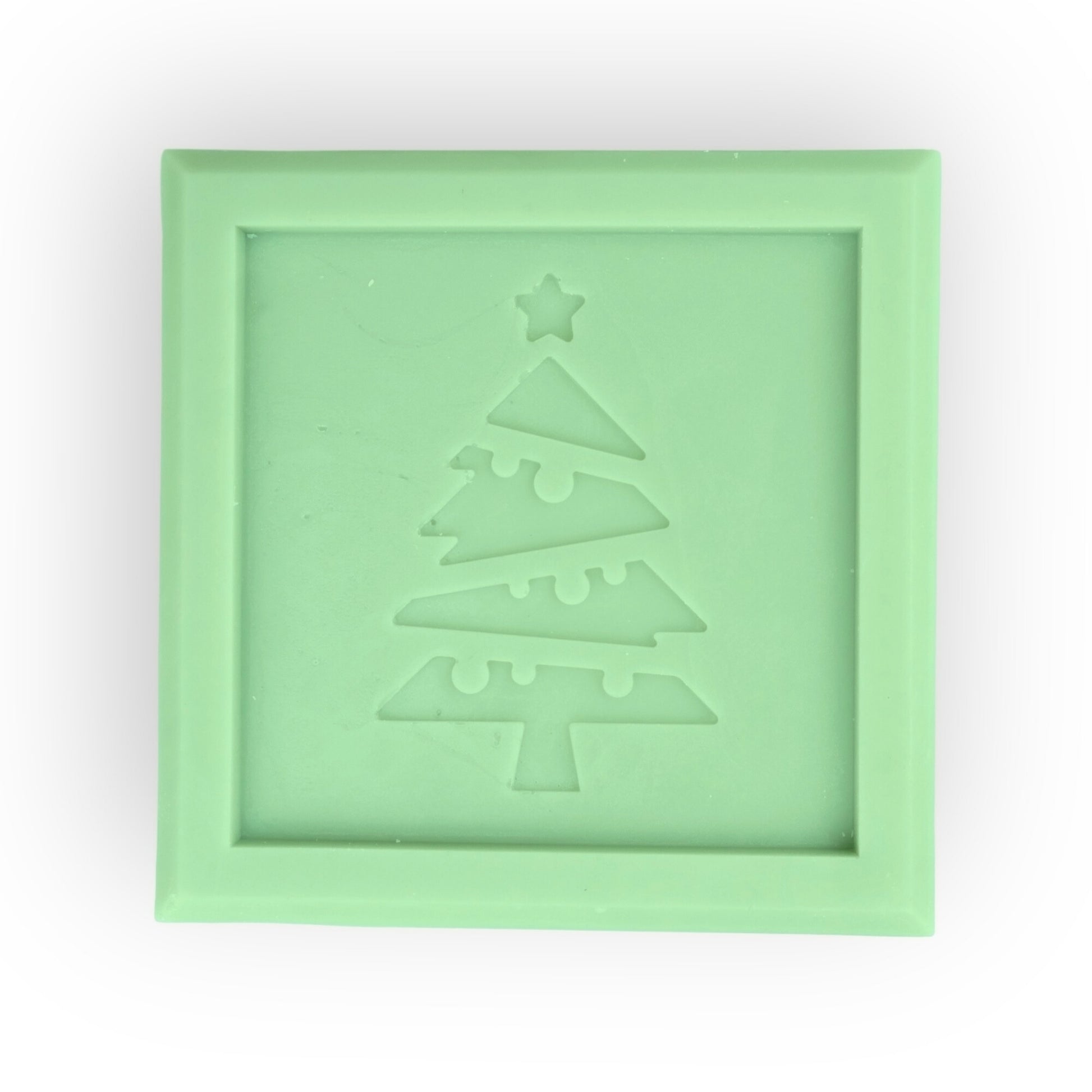 Winter Pine Scented Wax Square (Christmas Tree)