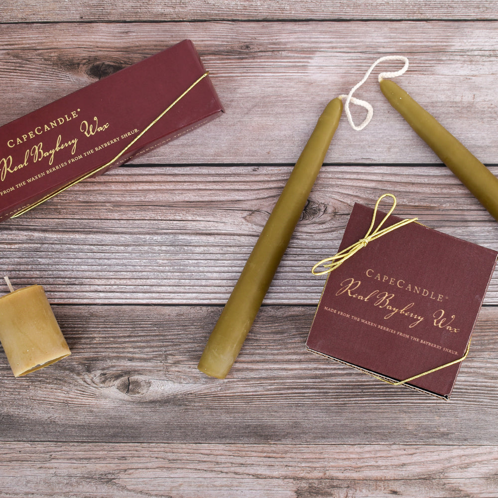 Bayberry Candles Tapers, Pillars, Jars, Votives