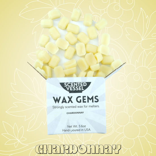 Chardonnay 5.6oz Wax Gems by Scented Vessel