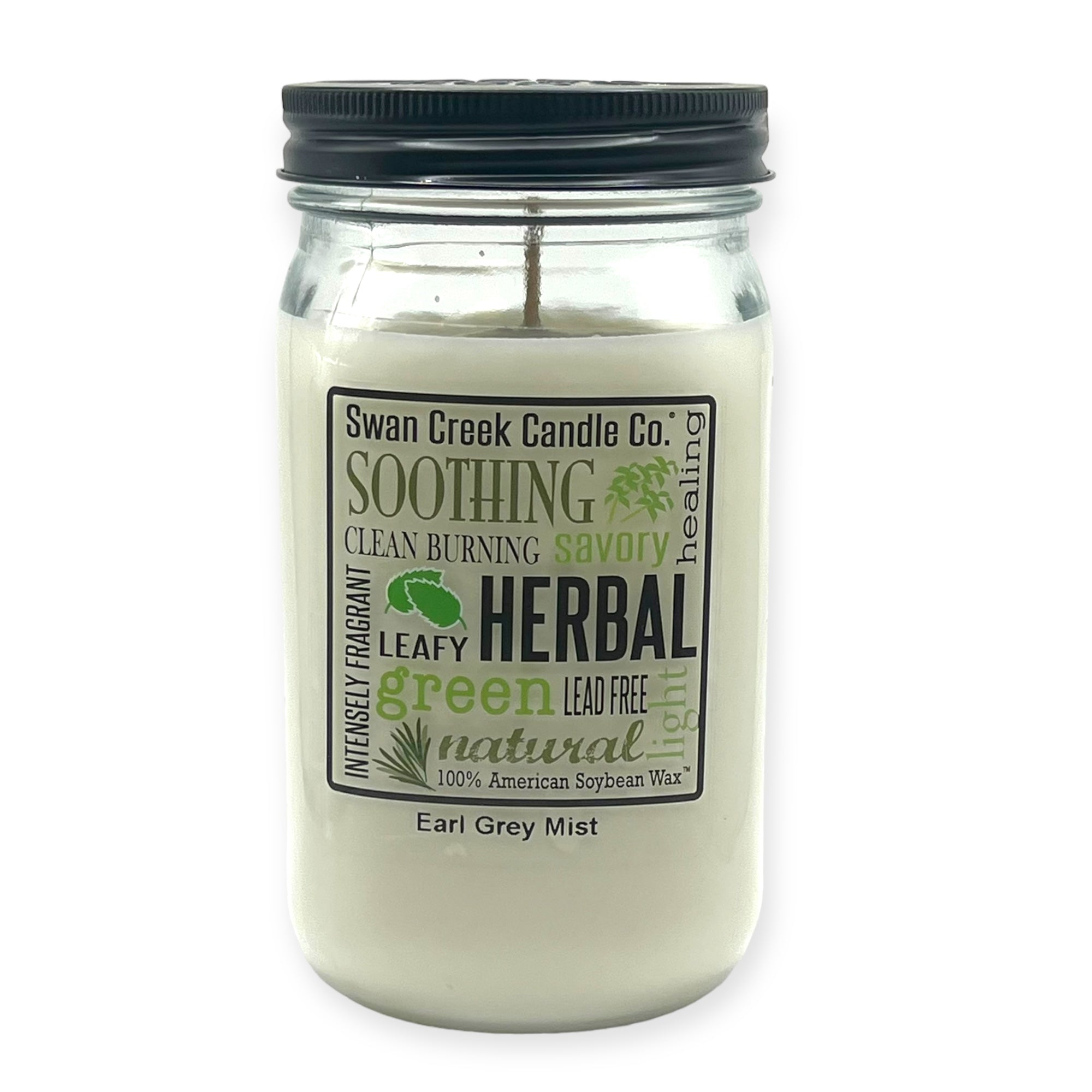 Earl Grey Mist 24oz Pantry Jar by Swan Creek Candle