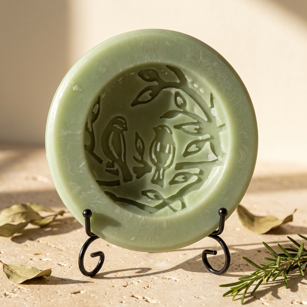 American Bayberry Scented Vessel - Birds
