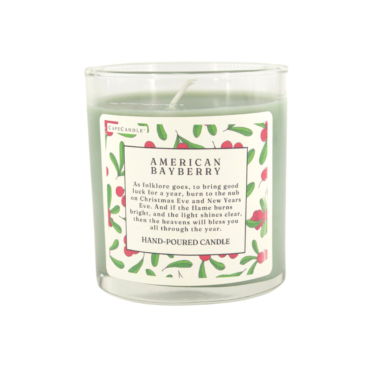 Bayberry Scented 8.5 oz Jar Candle by Cape Candle (Box of 6)