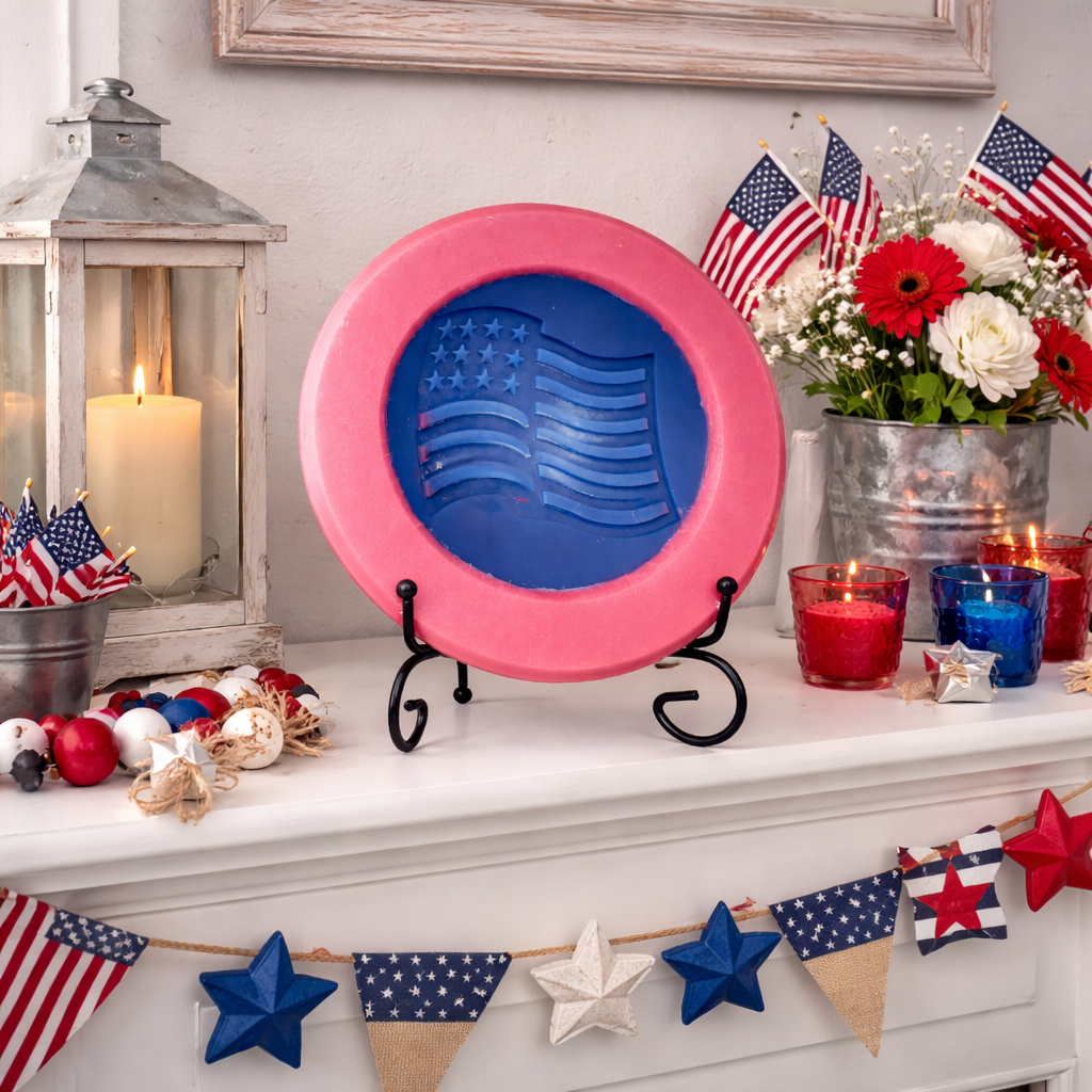 Lush Lawn Scented Vessel - American Flag (Limited Edition)