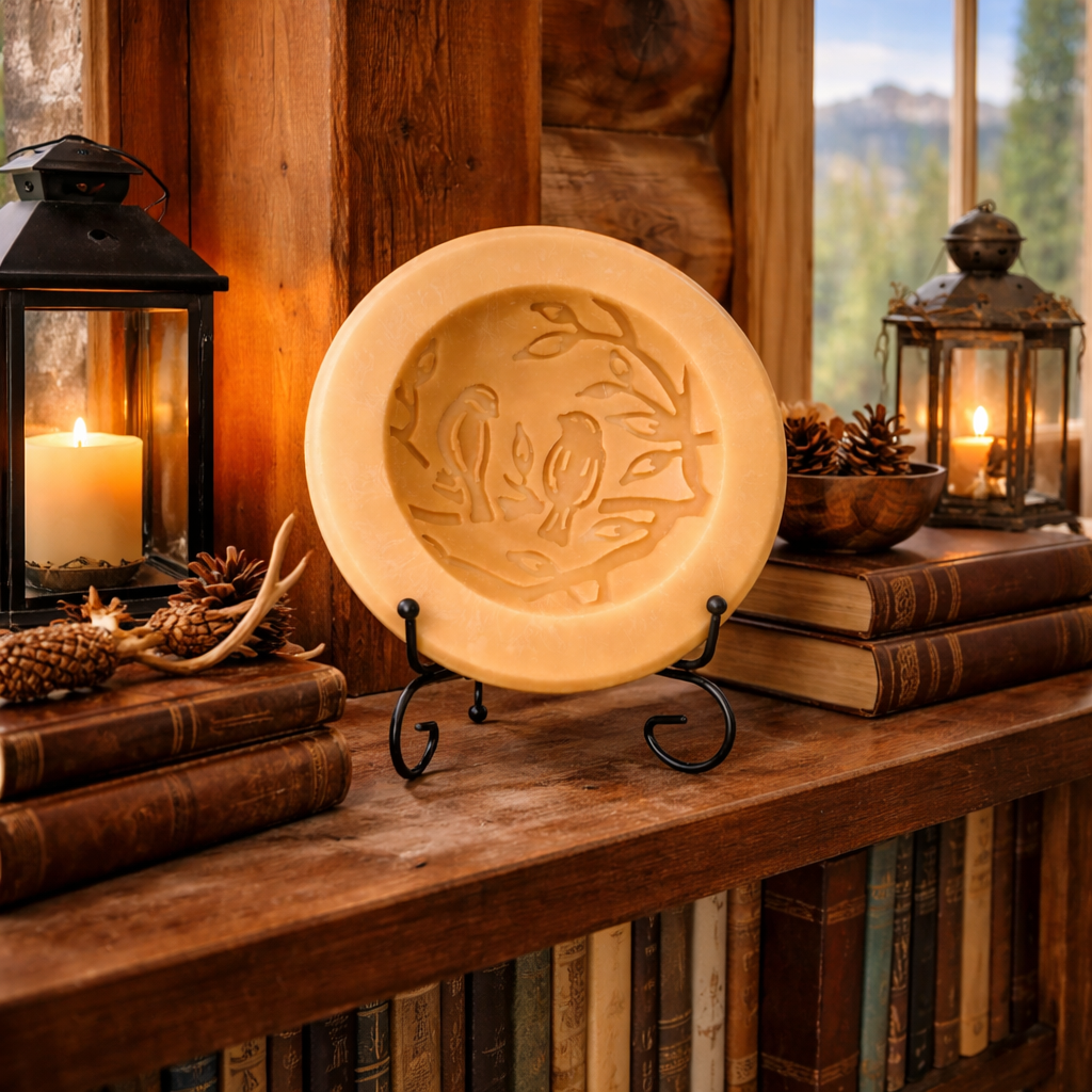 Rustic Woods Scented Vessel - Birds