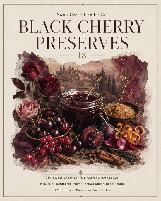 Black Cherry Preserves Drizzle Melts
