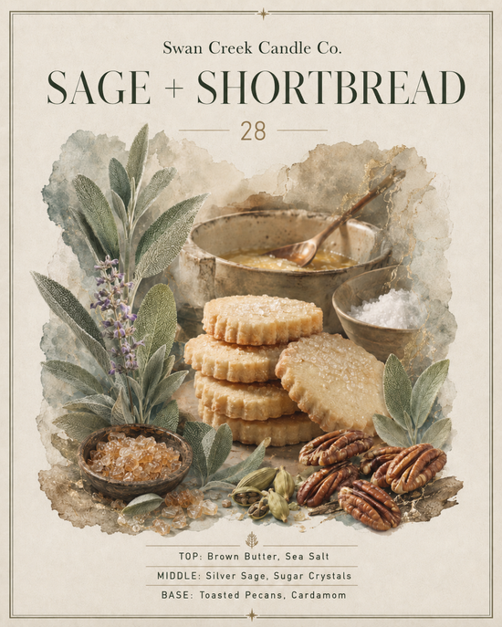 Sage & Shortbread Drizzle Melts