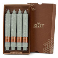 Root Candles - 9" Timberline™ Collenette - Sage Green Box of 4