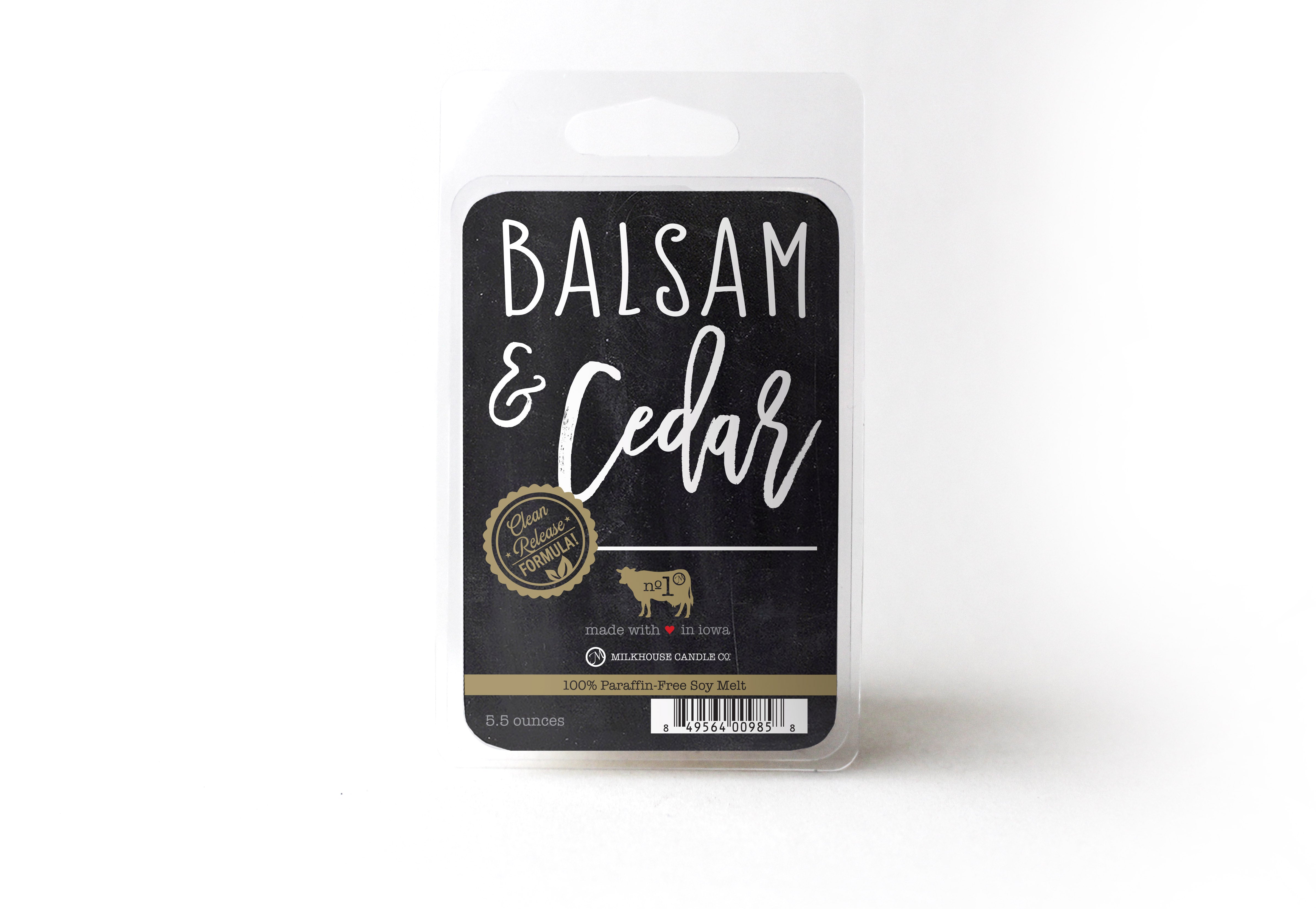 Balsam Cedar 5.5oz Fragrance Melt by Milkhouse Candle Co.