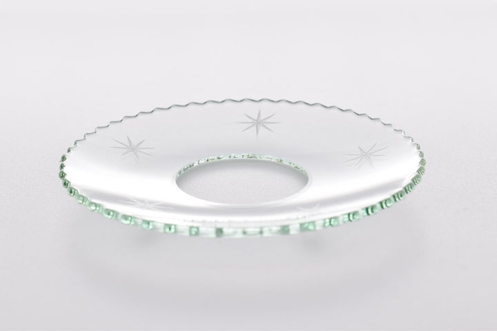 Bobeche - SET OF 2 Star Glass 2.75 Inch