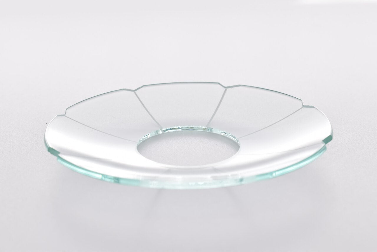 Bobeche - SET OF 2 Single Line Glass 2.75 Inch