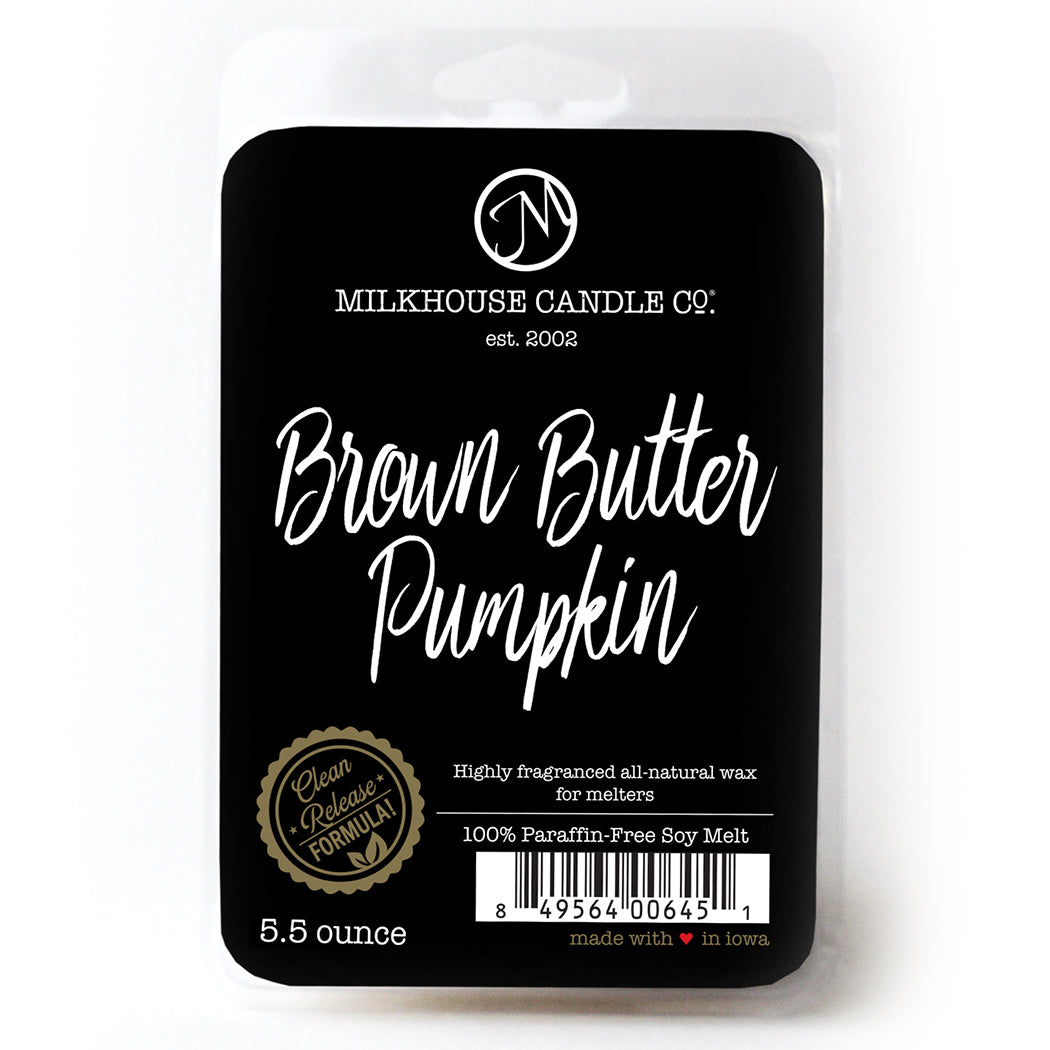 Brown Butter Pumpkin 5.5oz Fragrance Melt by Milkhouse Candle Co.