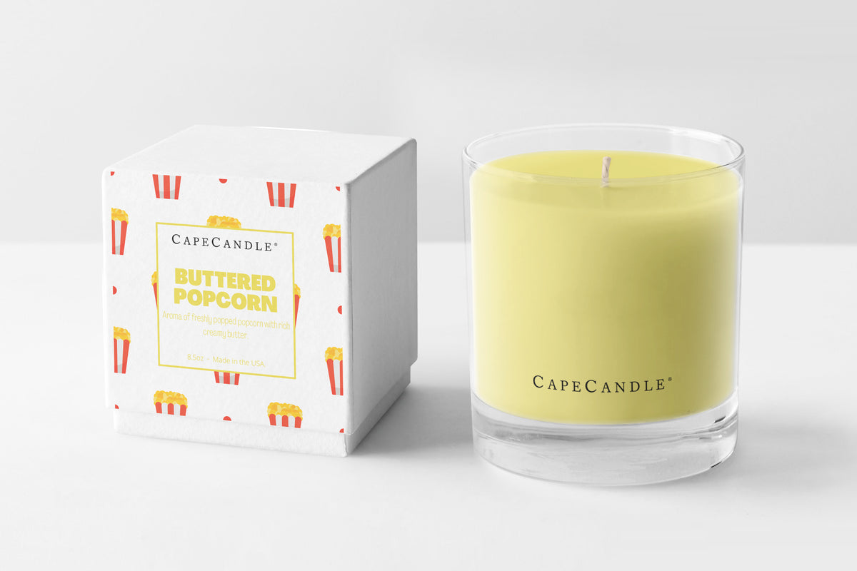 Buttered Popcorn Scented Candle