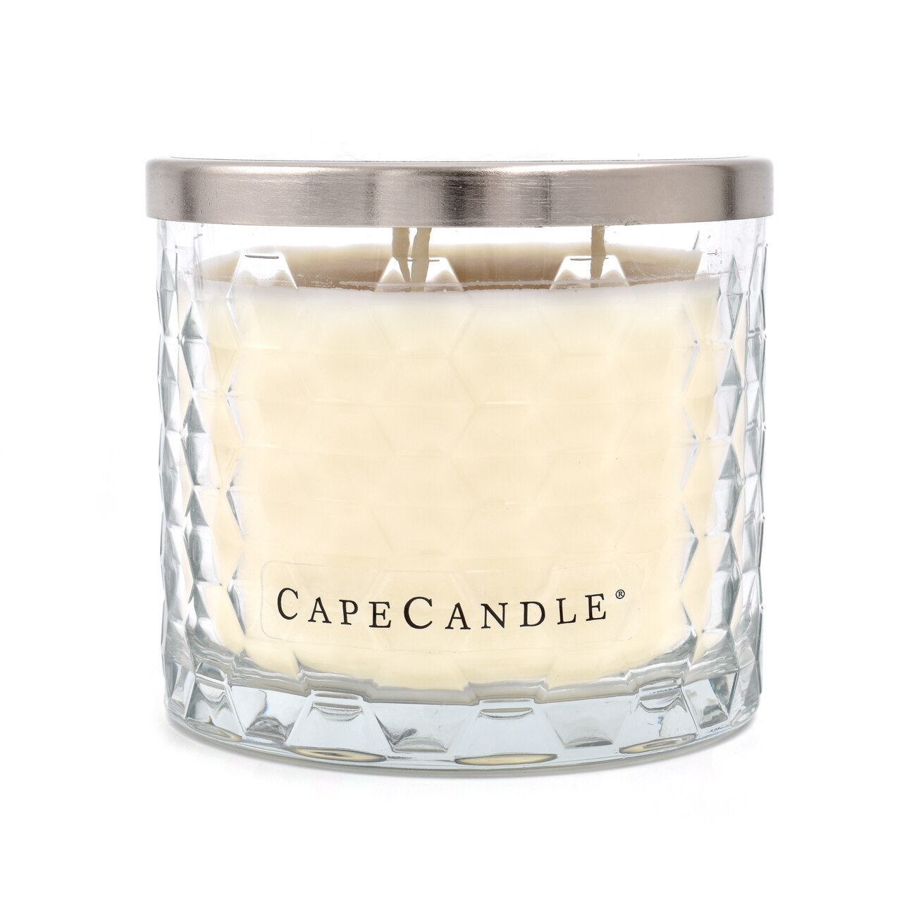 Cape Candle Signature Essentials by Habersham - New Fallen Snow 12.5 oz 3-Wick Jar