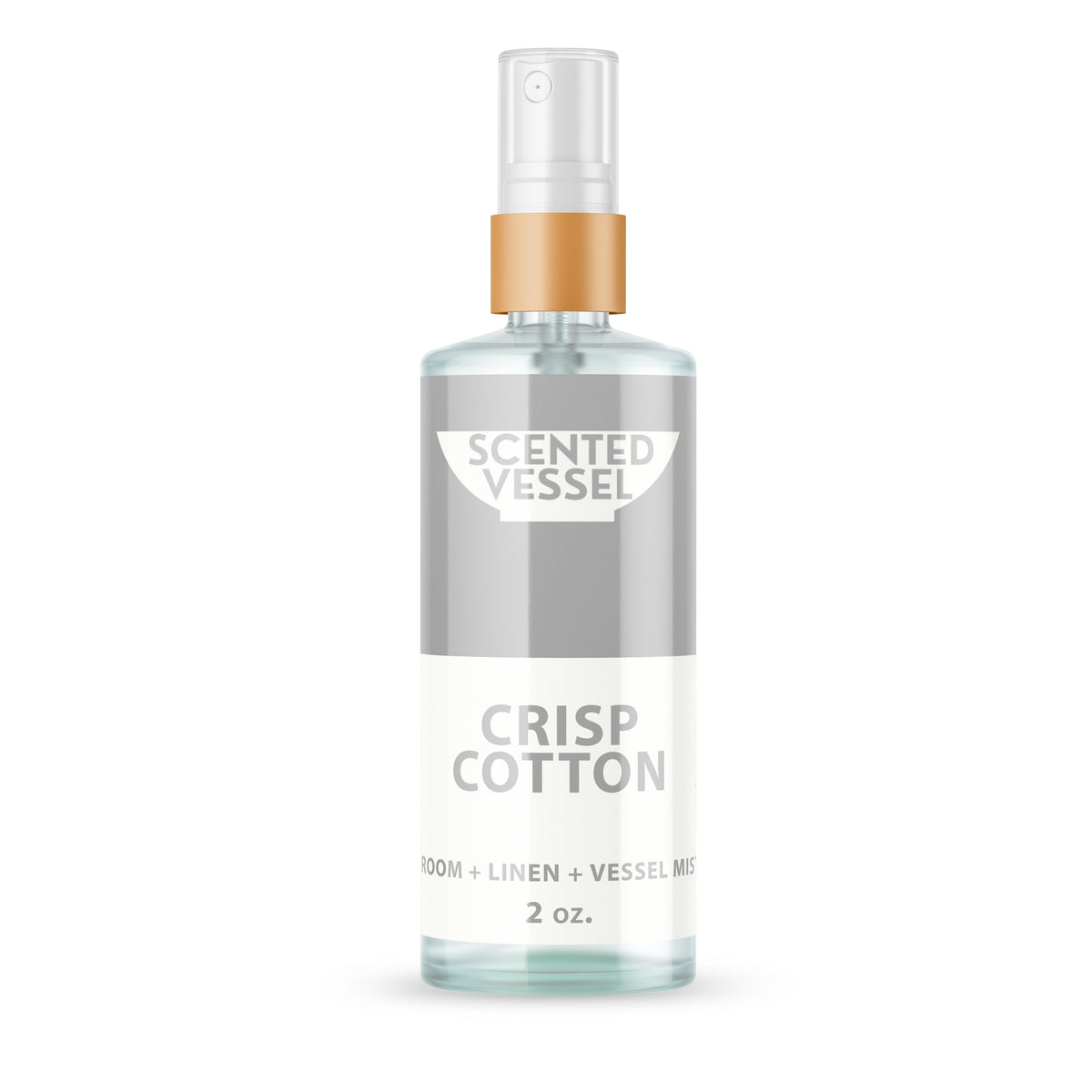 Crisp Cotton 2oz Fragrance Mist by Scented Vessel