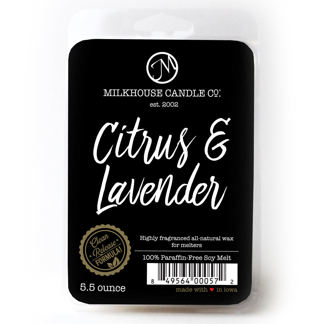 Citrus & Lavender 5.5oz Fragrance Melt by Milkhouse Candle Co.