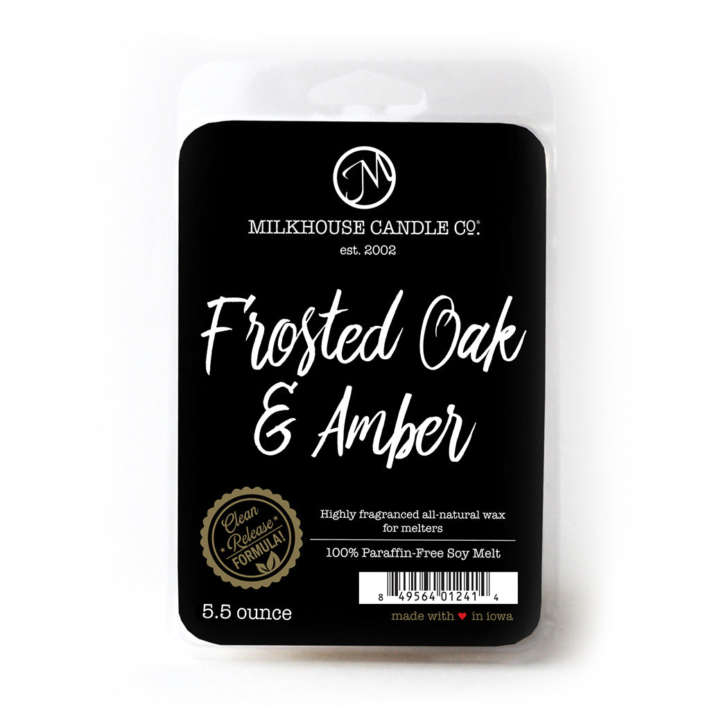 Frosted Oak & Amber Milkhouse Candle Melt