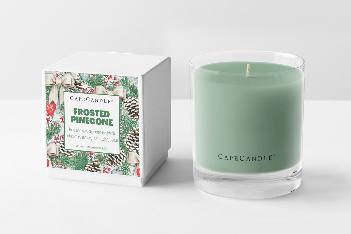 Frosted Pinecone Scented Candle