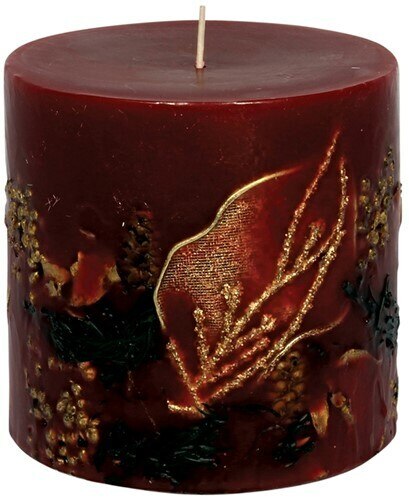 Habersham - Cranberry Spice Luminary Candle 4 X 4