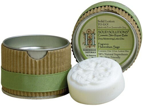 Habersham - Sage Solid Skin Lotion Travel Tin