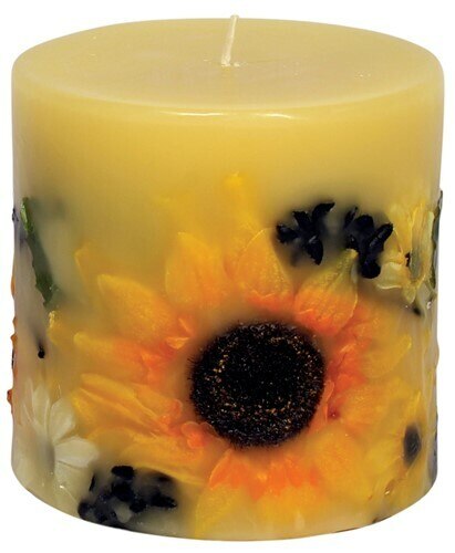 Habersham - Sunflower Lemon Vanilla Luminary Candle 4 X 4