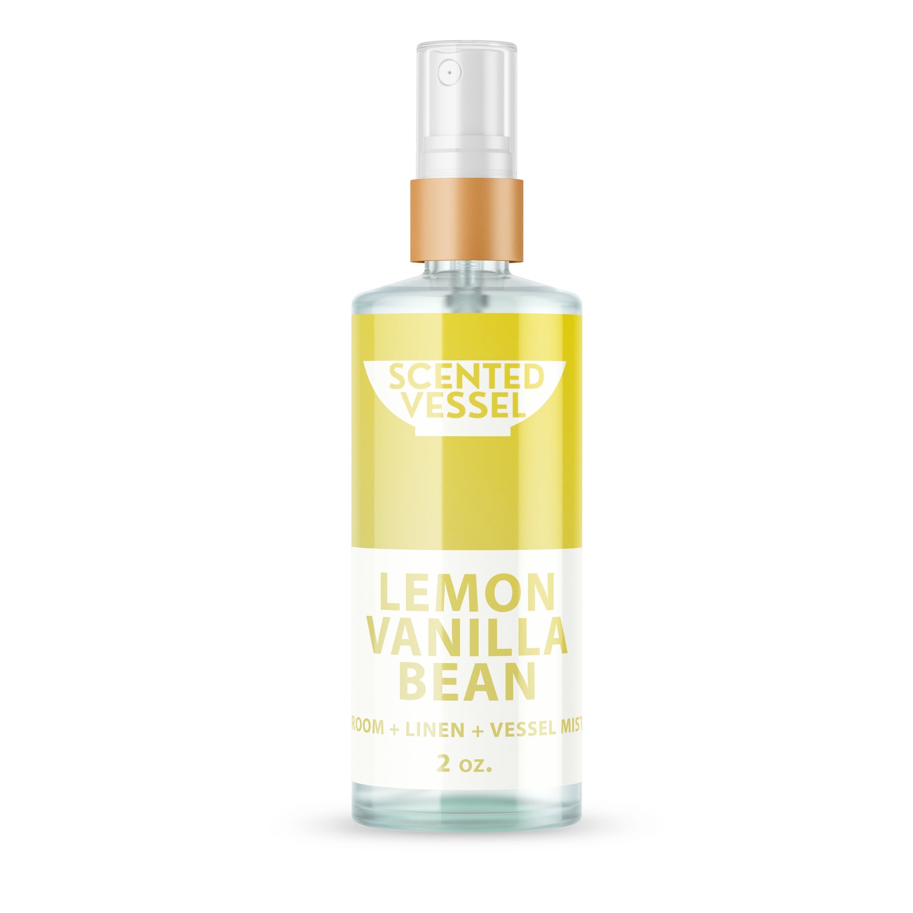 Lemon Vanilla Bean 2oz Fragrance Mist by Scented Vessel