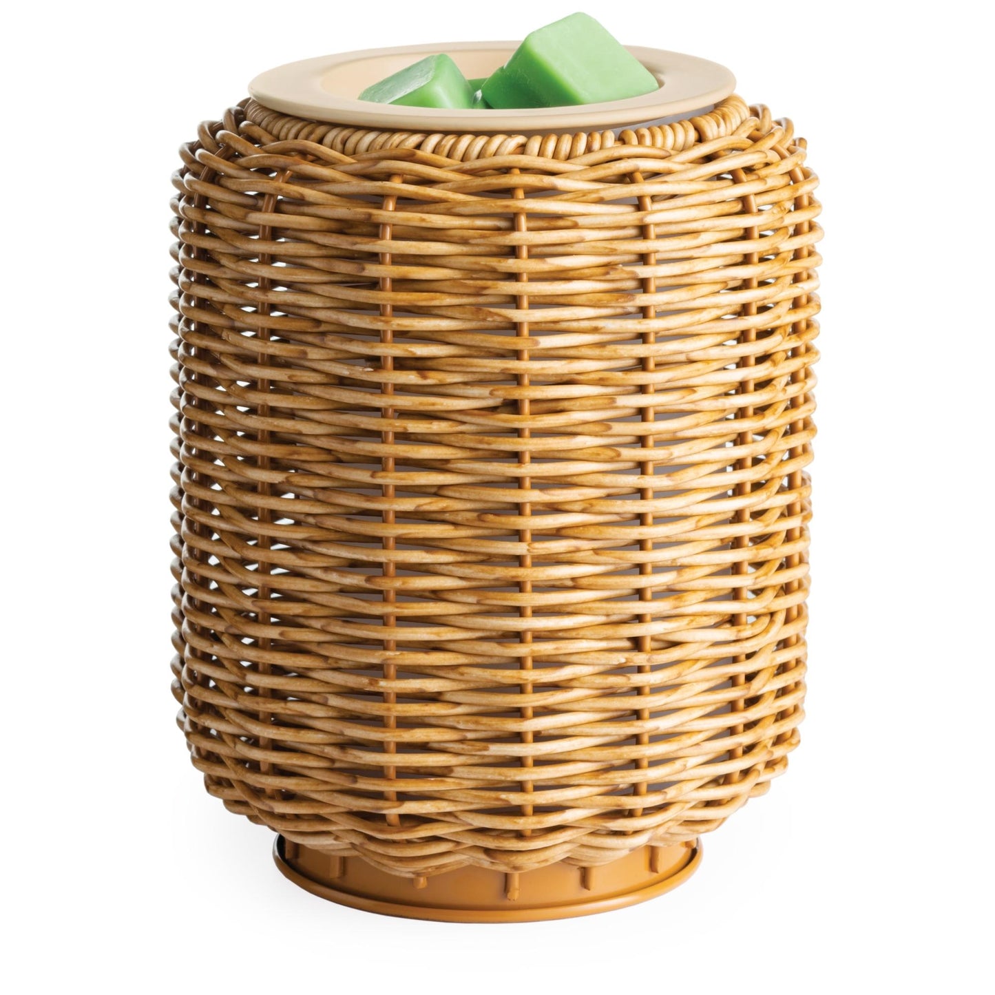 Wax Warmer - Wicker Lantern Illumination