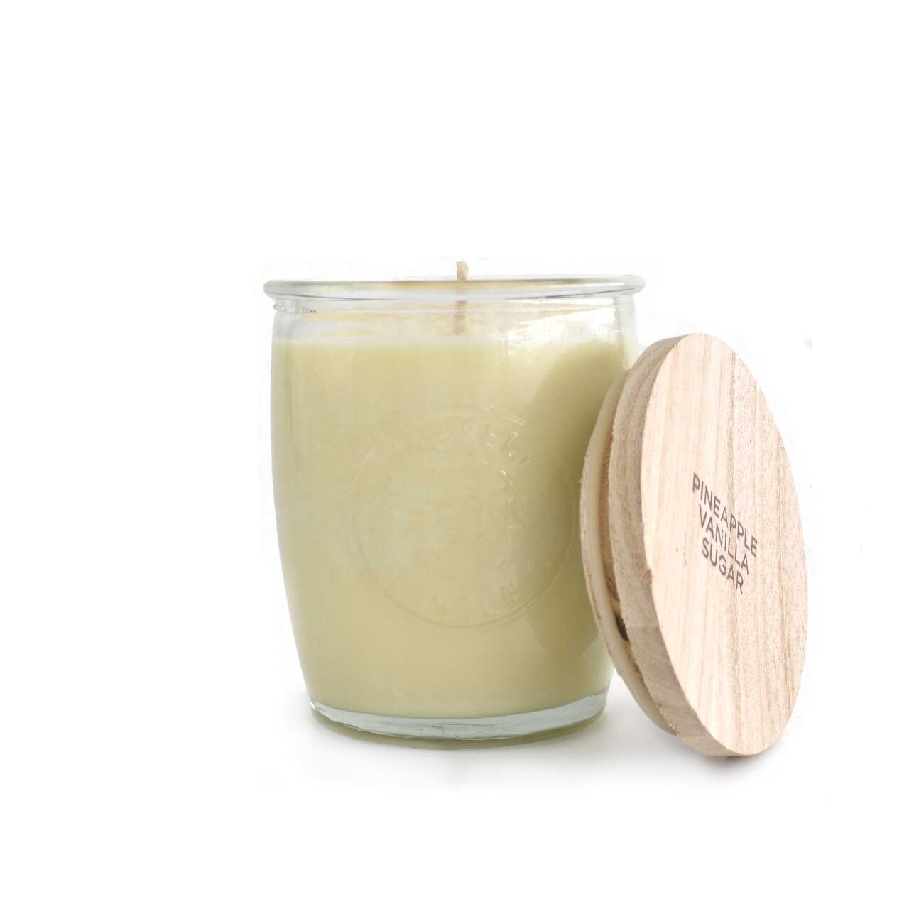 Swan Creek Candle - Pineapple Vanilla Sugar 10oz Logo Jar