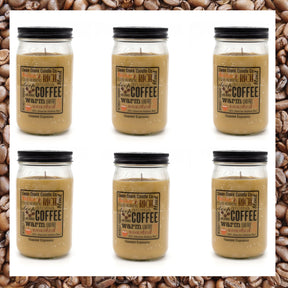 Roasted Espresso 24oz Pantry Jar (6 Pack) by Swan Creek Candle