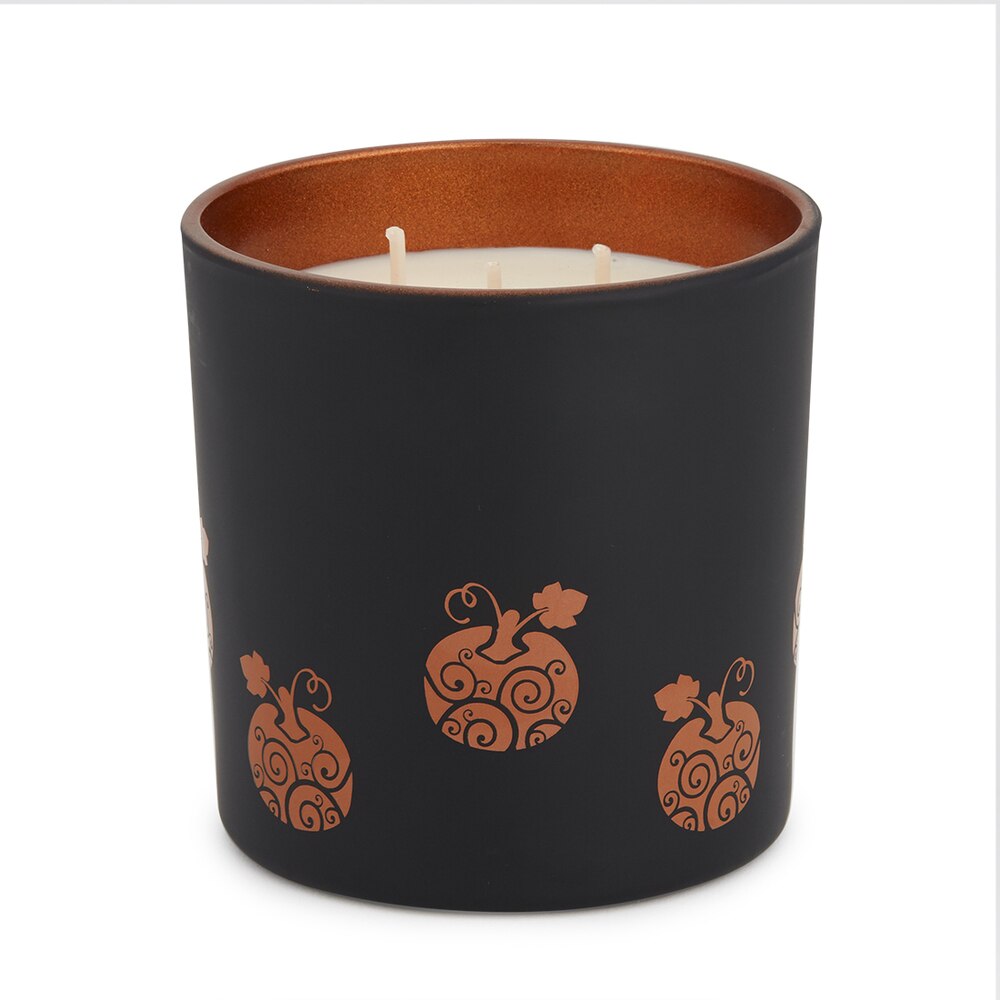 Root Candles Noir Scented Beeswax Blend Candle, 12-Ounce, Pumpkin Roll