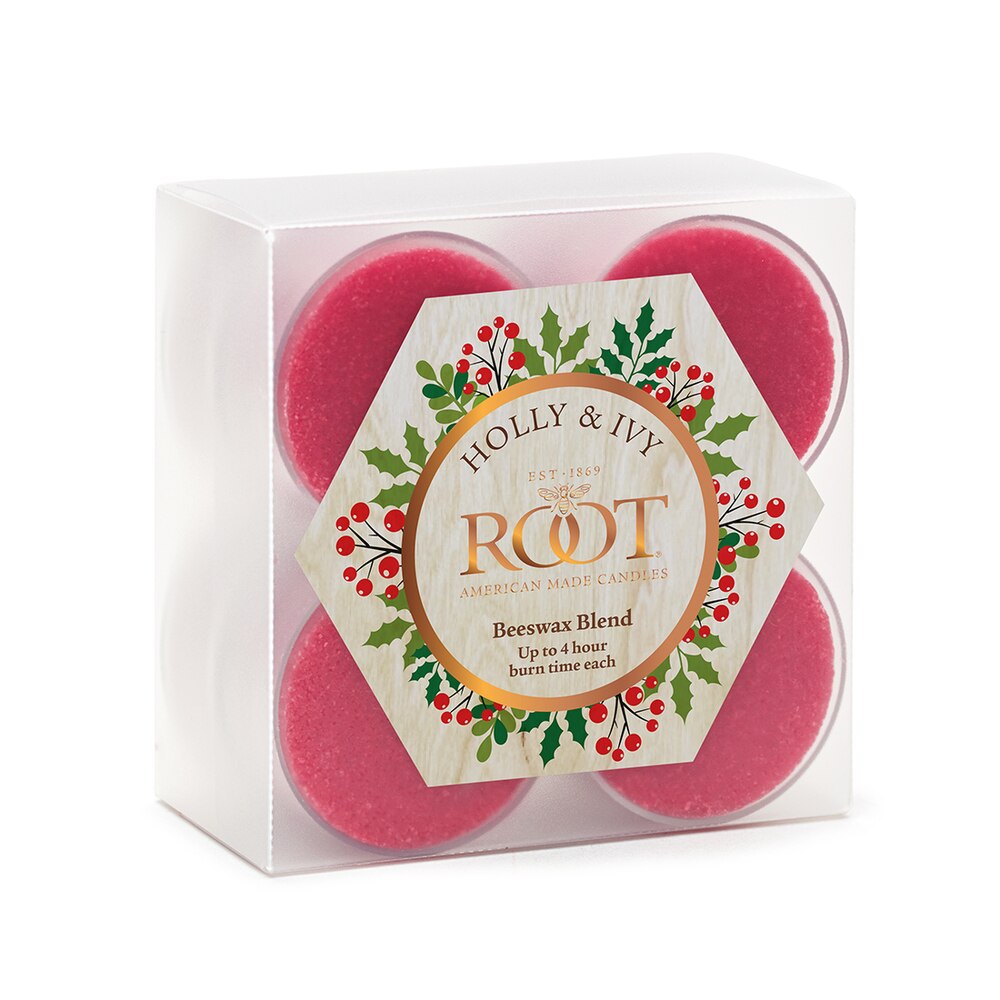 Root Scented Tealights - Holly & Ivy