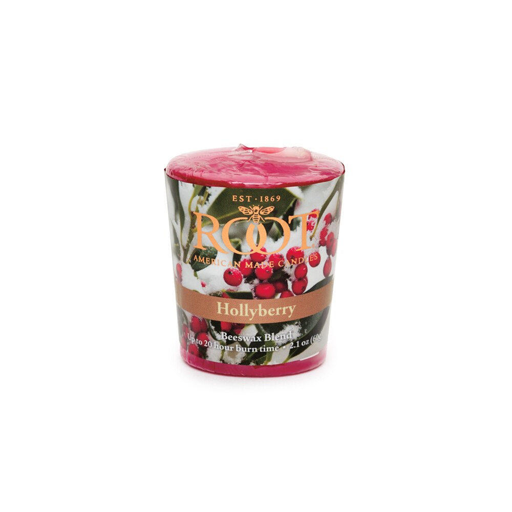 Root Scented Votives - Hollyberry