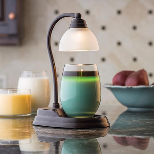 Wax Warmer - Aurora Lamp Candle Warmer: Bronze