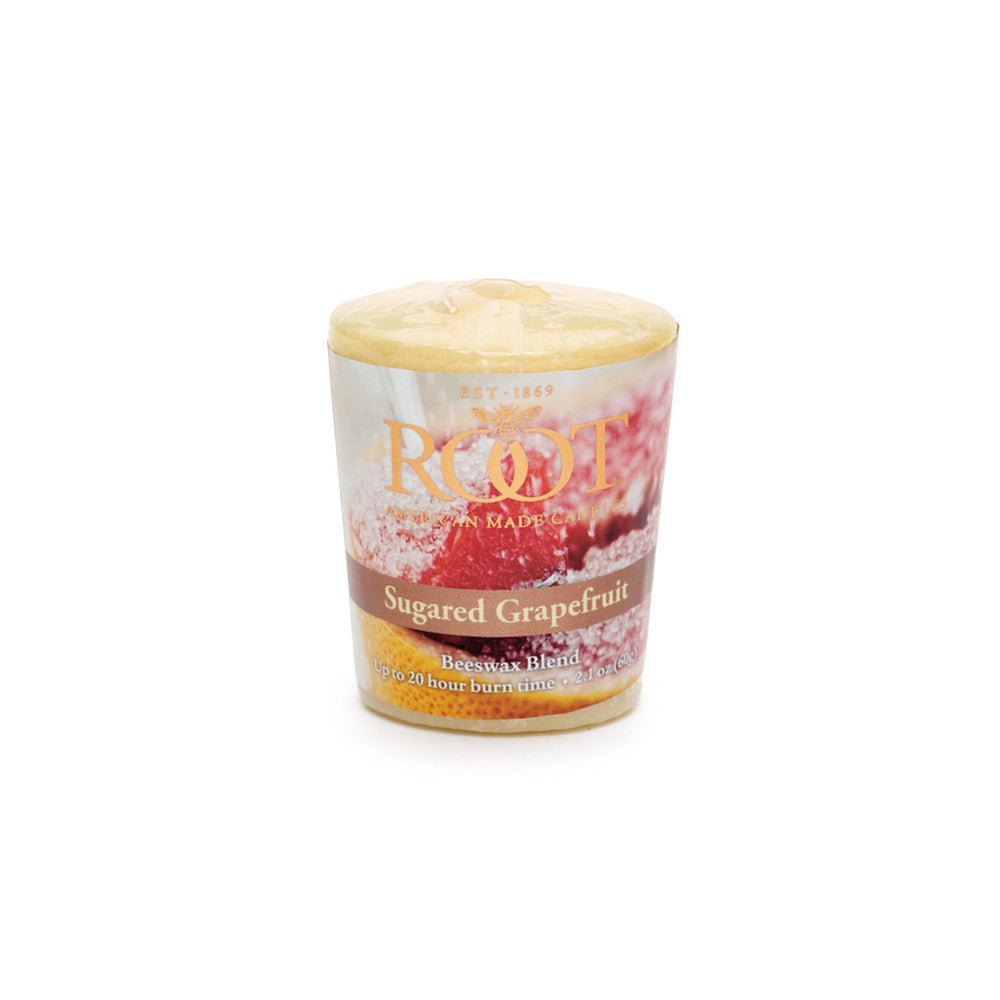 Root Scented Votives - Sugared Grapefruit