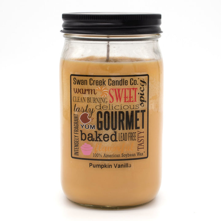 Swan Creek Candle - Pumpkin Vanilla 24 oz Jar