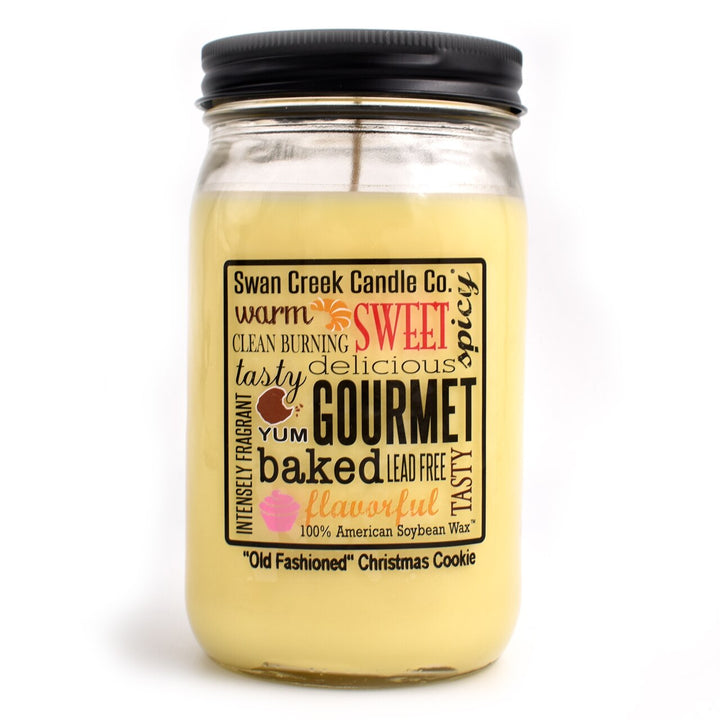 Old Fashioned Christmas Cookie 24oz Pantry Jar by Swan Creek Candle