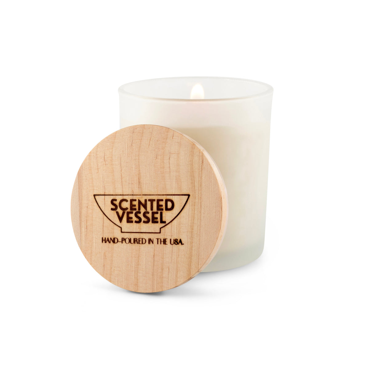 Spiced Vanilla 7.5oz Soy Wax Blend Candle by Scented Vessel