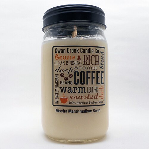 Mocha Marshmallow Swirl Pantry Swan Creek Candle