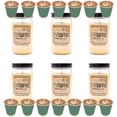 Cinnamon Hazelnut Latte 24oz Pantry Jar (6 Pack) by Swan Creek Candle