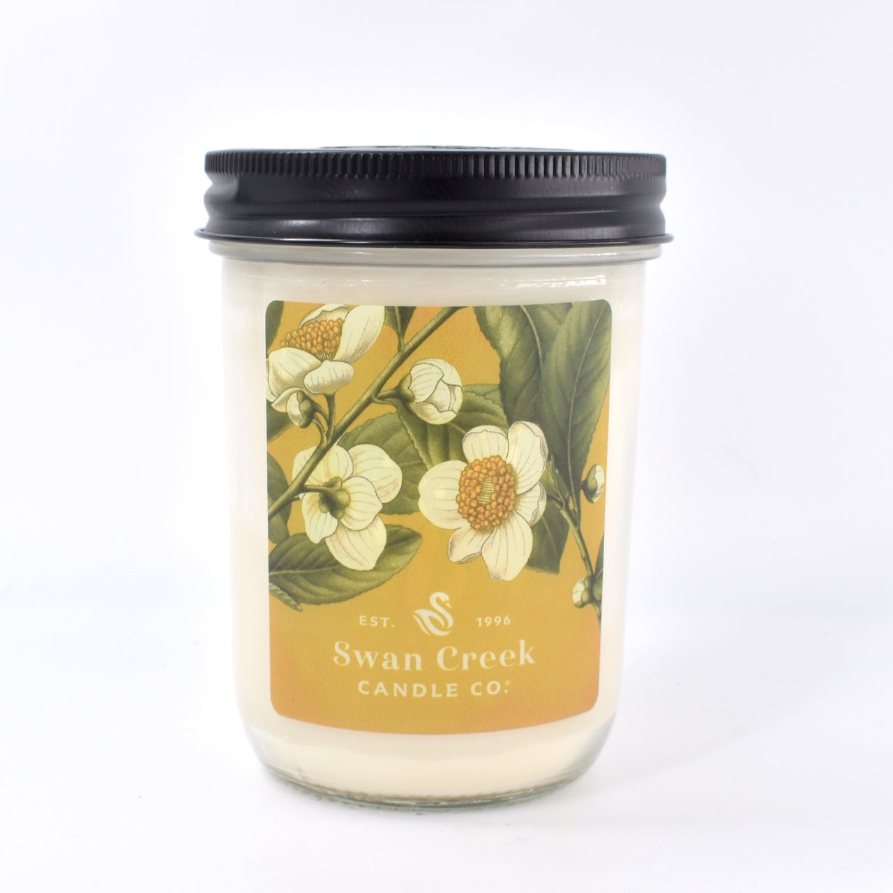 Swan Creek Candle - Honey Soaked Apples Fruit & Florals 12 oz Jar ...