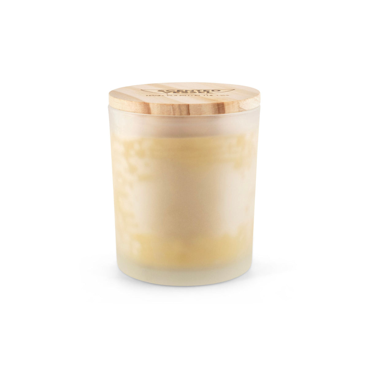 Gingerbread 7.5oz Frosted Jar Candle by Scented Vessel
