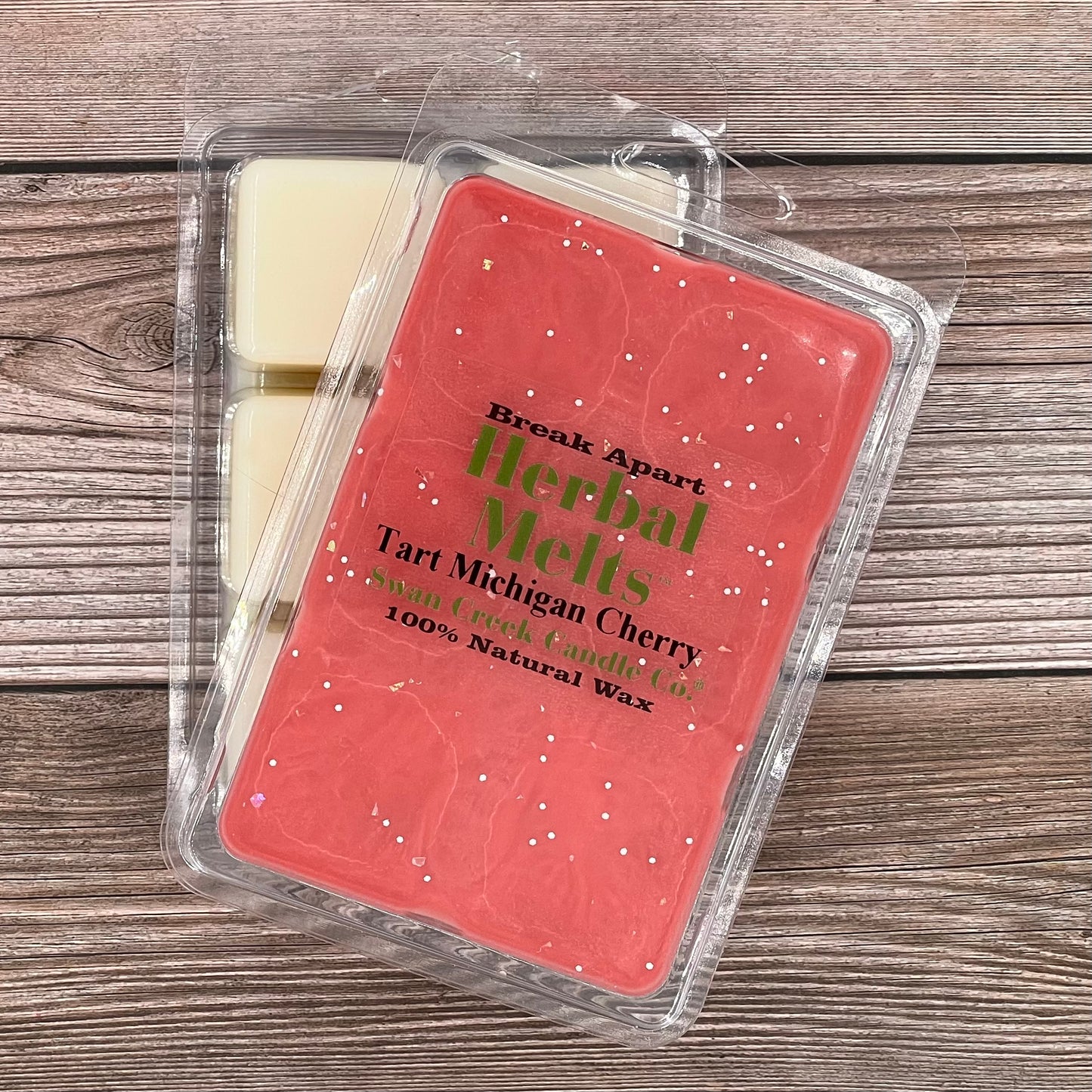 Tart Michigan Cherry 5.25oz Drizzle Melts by Swan Creek Candle