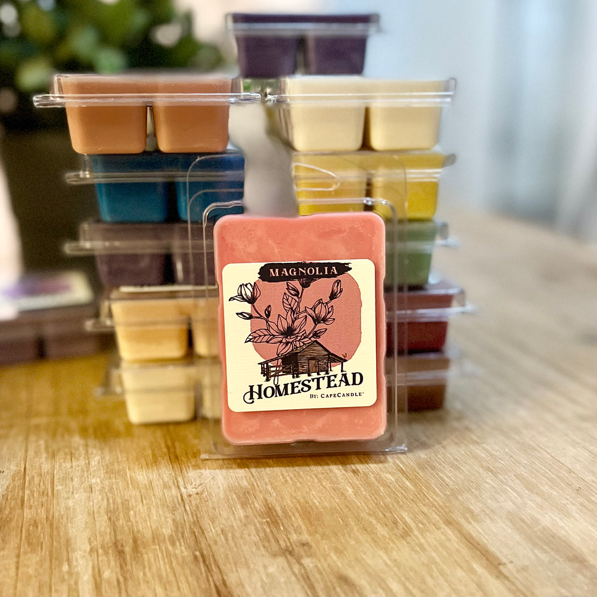 Magnolia 3.5oz Homestead Soy Wax Melts by Cape Candle