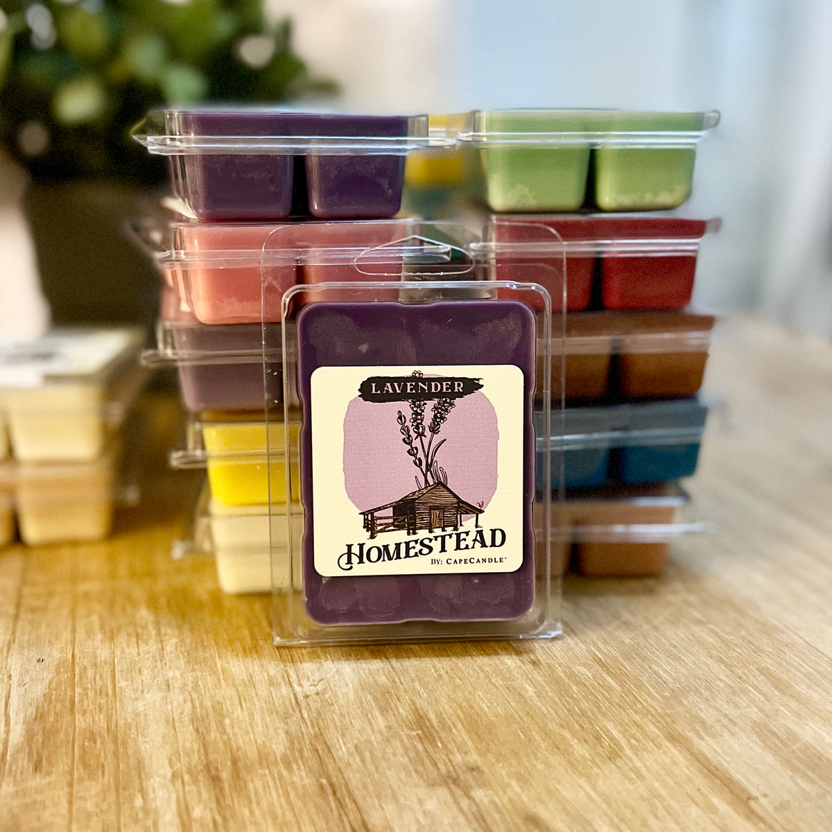 Lavender 3.5oz Homestead Soy Wax Melts by Cape Candle