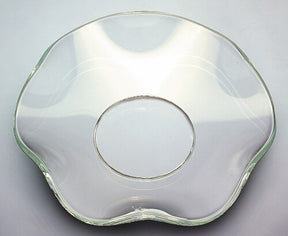 Bobeche - SET OF 2 Clear Fluted Glass 2.75 Inch