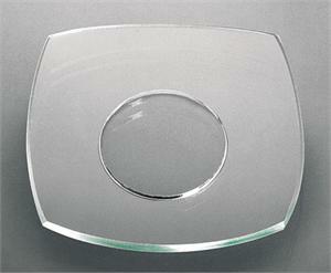 Bobeche - SET OF 2 Square Glass 2.25 Inch